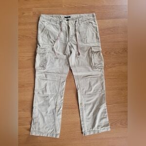 Tommy Hilfiger Women's 12 Cargo Pants - Cottagecore Boyfriend Casual